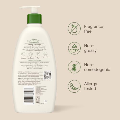 Aveeno Daily Moisturizing Lotion brand packaging