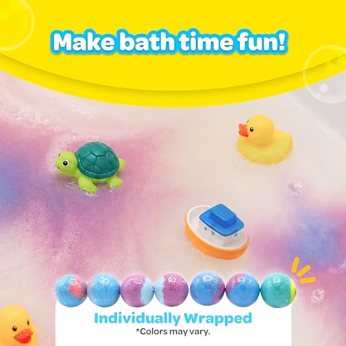 Individually wrapped Taste Beauty Crayola bath bombs