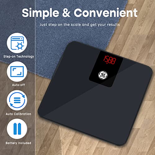 GE Fit Prime scale LED display detail
