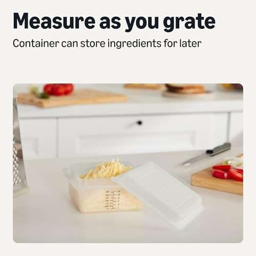 4-sided grater with fine grating