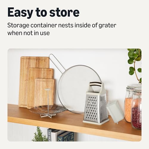 Box grater with slice function