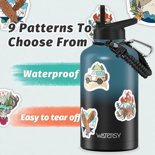 WATERSY 64oz jug with carrying pouch
