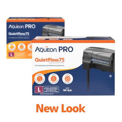 Aqueon QuietFlow 75 top lid and flow control