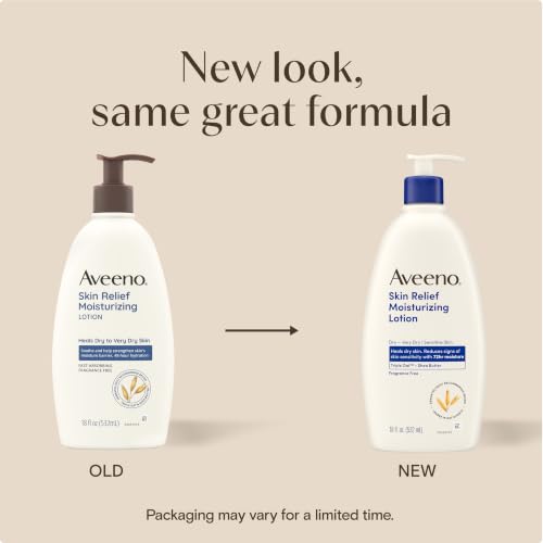 Aveeno Skin Relief lotion 18 Fl Oz bottle