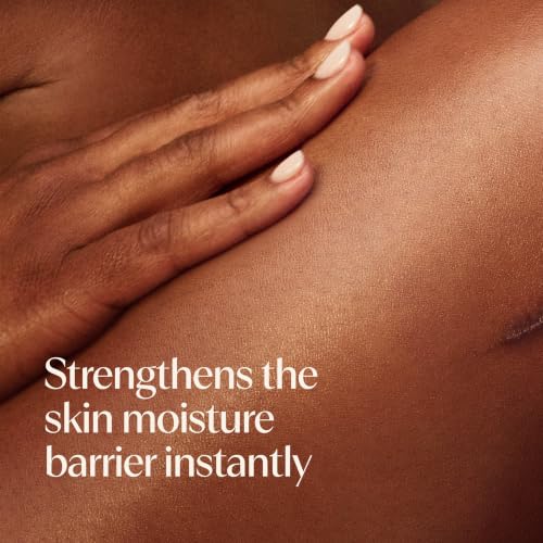 Close up of Aveeno Skin Relief lotion texture