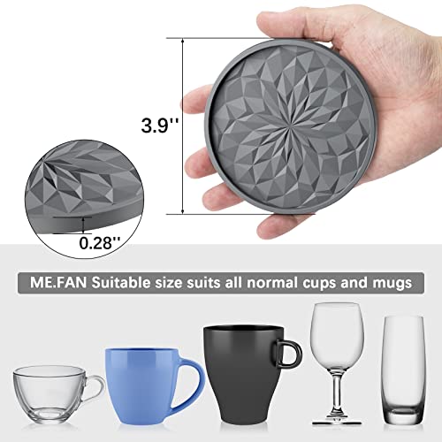Side profile showing the 0.28 inch thickness of the coaster