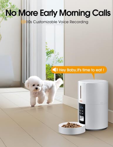 WOPET 3L pet food dispenser control panel