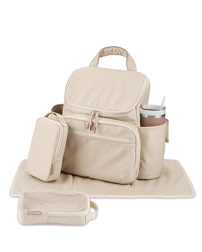 Skip Hop diaper bag with packing cubes
