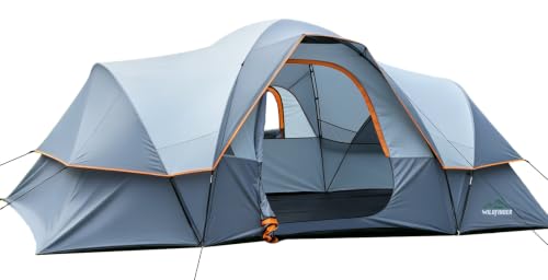 WildFinder 10-Person Camping Tent exterior view