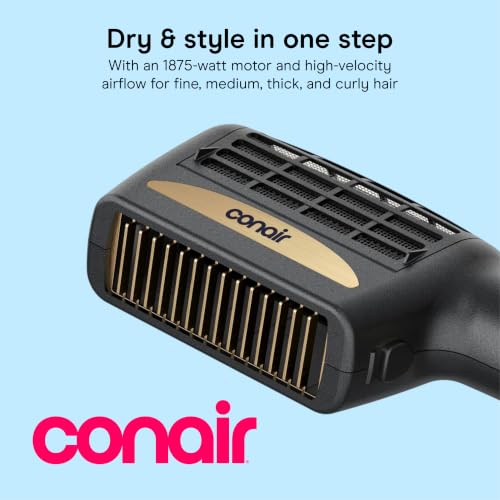 Conair hair dryer with bristle brush attachment