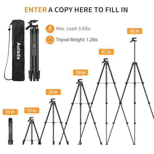 Auleda tripod wireless Bluetooth remote