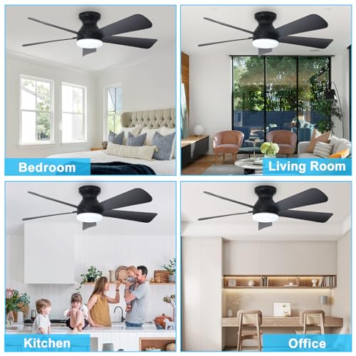 Depuley fan installed in a covered patio area