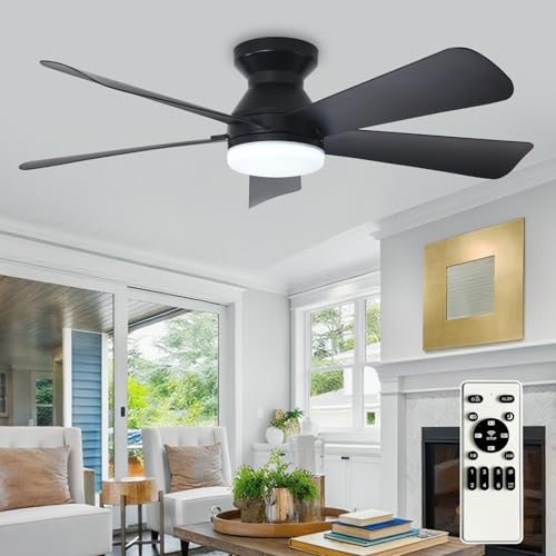 Component view of the Depuley ceiling fan assembly