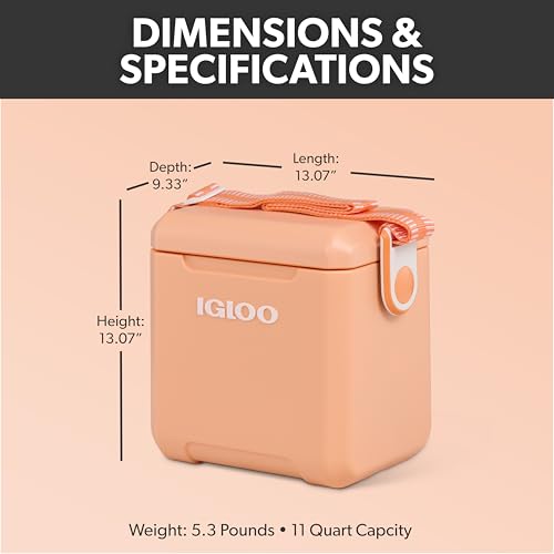 Igloo Tag Along Too cooler shoulder strap view