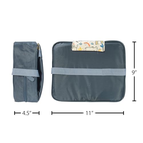 Nuby Easy Go Booster Seat storage pocket