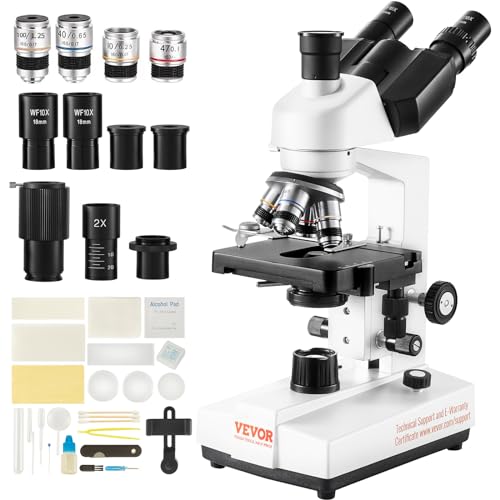 VEVOR Trinocular Compound Microscope