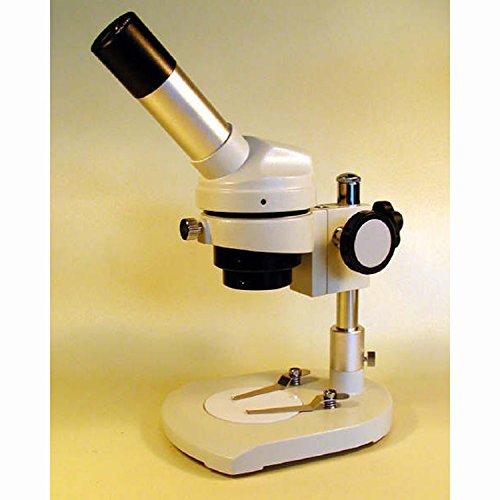 AmScope microscope with reversible stage plate