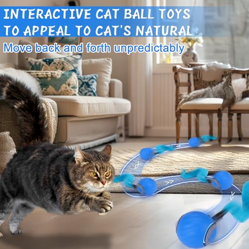 Blue BABORUI automatic ball with tails