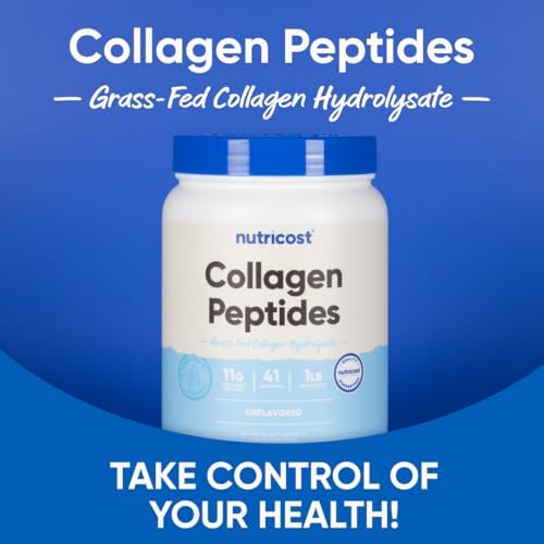 Nutricost Collagen Peptides side label details