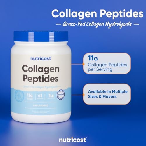 Nutricost 1LB bovine collagen container lid