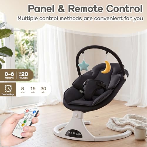 CR010D portable swing with remote control