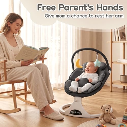 Foldable design of RIVIPLOU baby swing