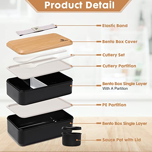 Sinnsally Bento Box utensil set included
