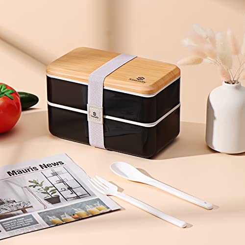 Sinnsally Bento Box meal prep setup