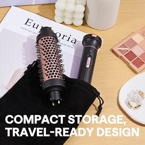 Travel ready Wavytalk thermal brush