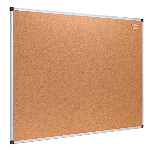 Basics 35 x 47 cork board front view