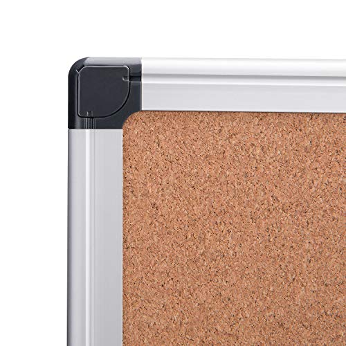 Aluminum frame corner detail