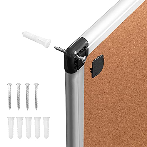 Side profile of aluminum frame