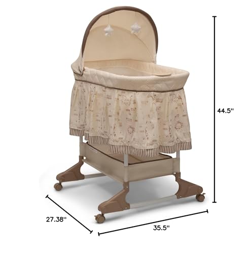 Bassinet mattress pad and fabric