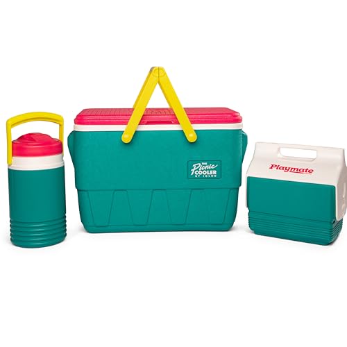 Igloo Retro Playmate Mini 4 Qt Cooler back angle