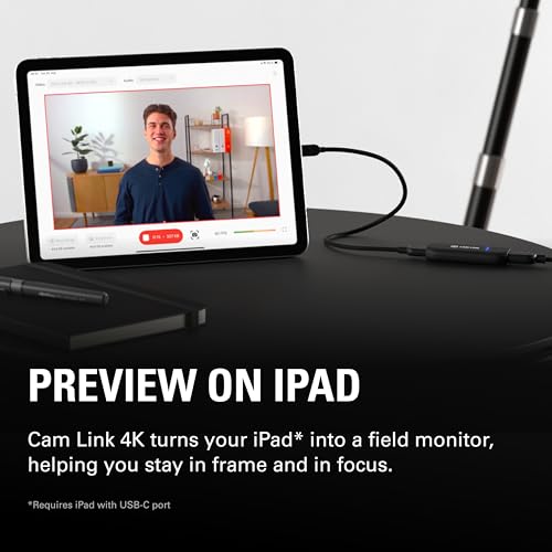 Elgato Cam Link 4K used with a mobile device