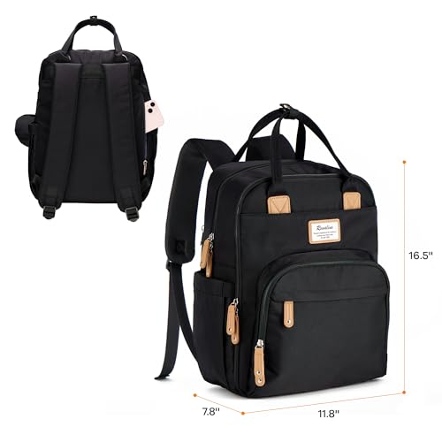 RUVALINO diaper bag featuring laptop storage compartment