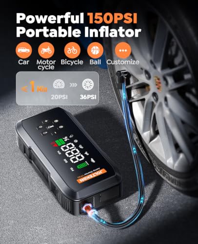 Joltekon VP20 tire inflation interface and nozzle