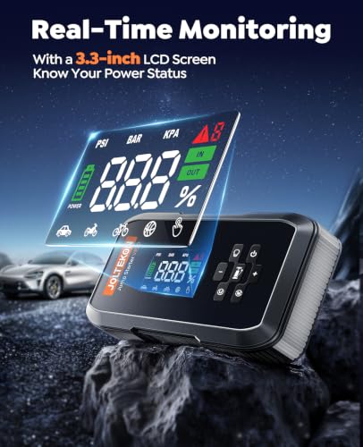 Joltekon VP20 LCD display and LED light modes
