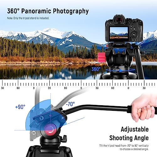 NEEWER tripod rubber feet detail