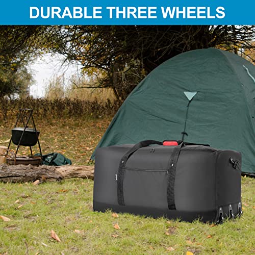 Side view of 32 inch Finnhomy rolling bag