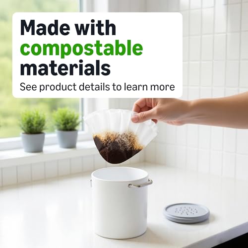 Coffee filters in packaging