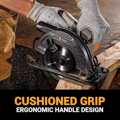 DEKOPRO corded circular saw steel base plate