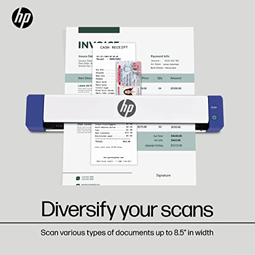 HP HPPS100 scanner side profile