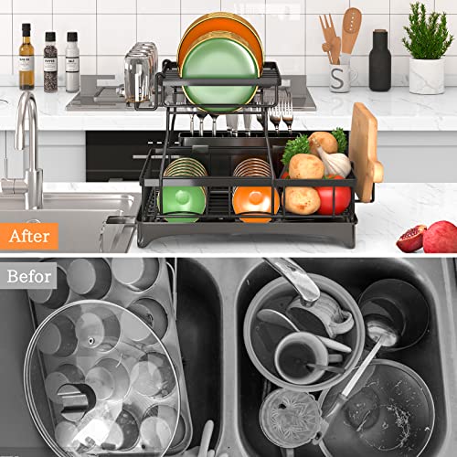 Godboat dish rack cutlery and cup holder