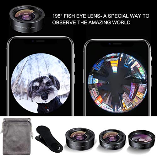 Universal clip for KEYWING smartphone lenses
