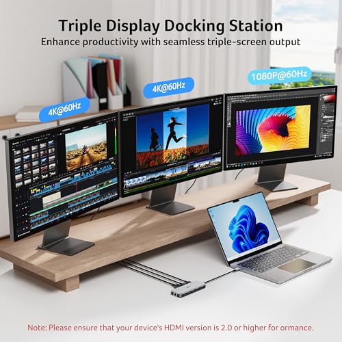Acer 11-in-1 hub showing HDMI ports