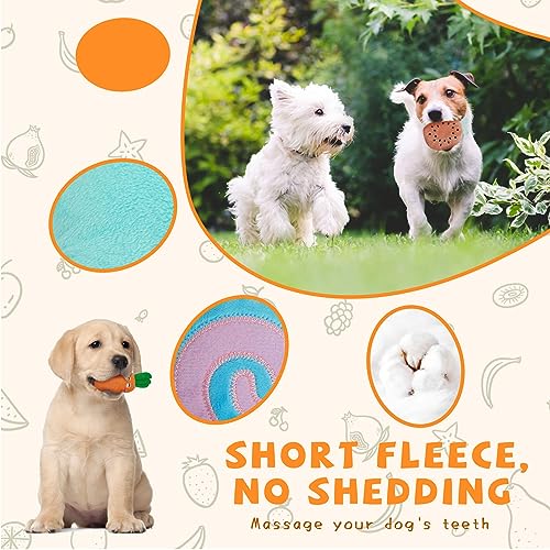 Close up of soft plush dog toy texture