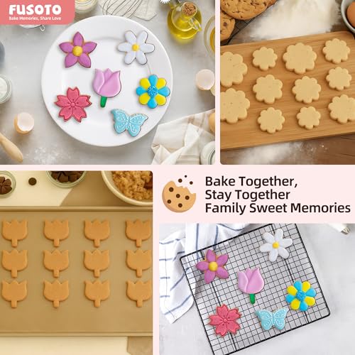 FUSOTO Flower Cookie Cutter storage instructions