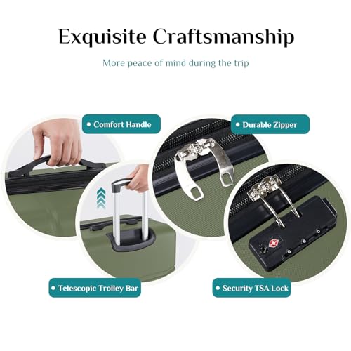 Adjustable telescopic handle for OLIXIS luggage