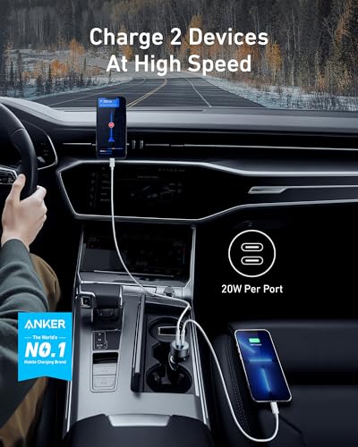 Anker A2724 charger ports close-up